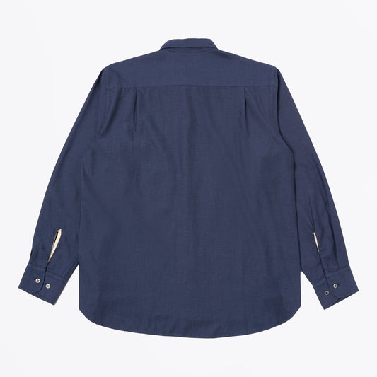 - Square Pocket Shirt - Navy