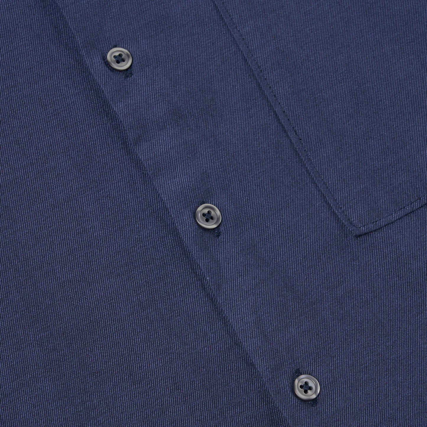 - Square Pocket Shirt - Navy