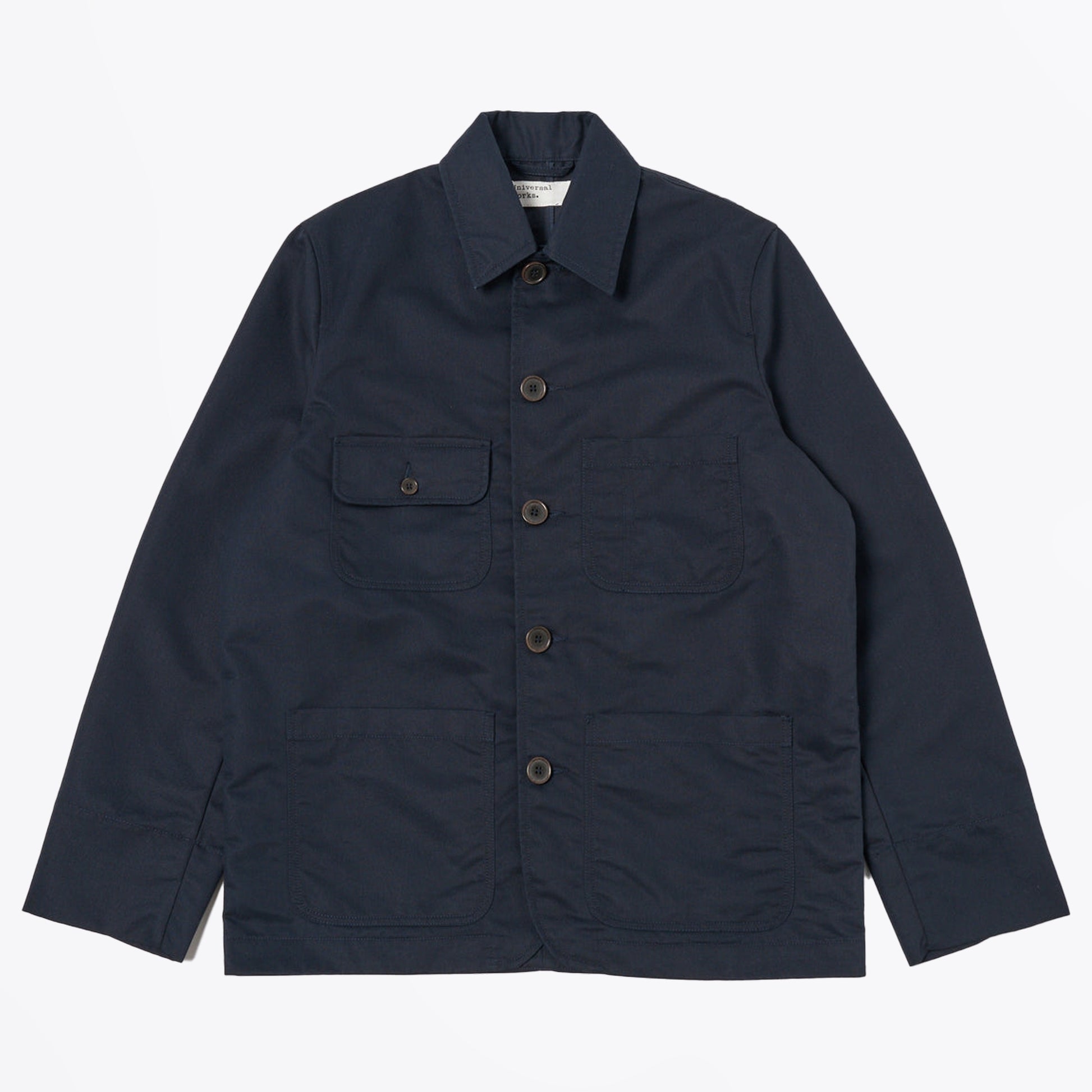 Universal Merchant Brushed Polytech Jacket - Navy