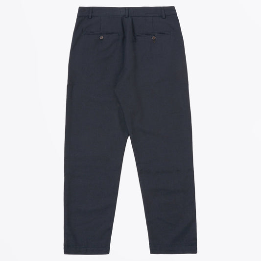 Military Italian Tweed Chino - Navy