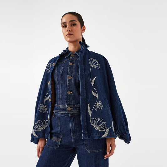 Floral Pablo Jacket - Americana