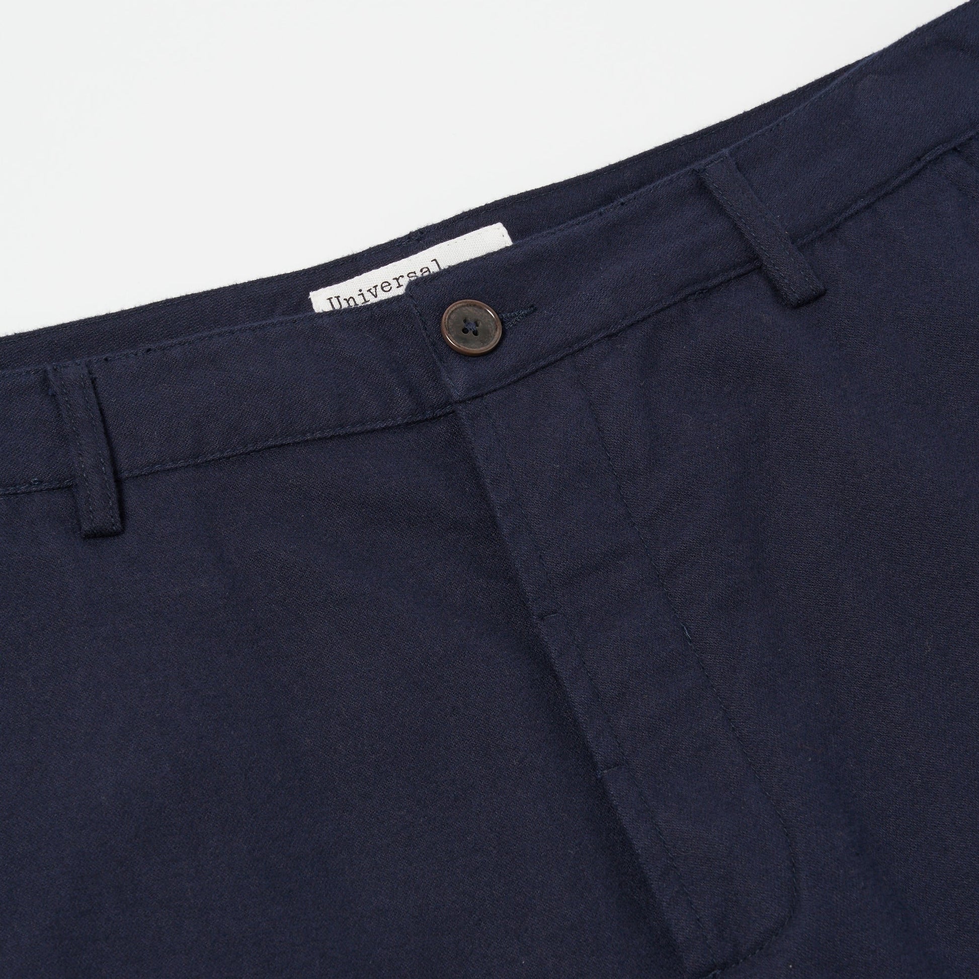 Universal Military Brushed Moleskin Chino - Navy