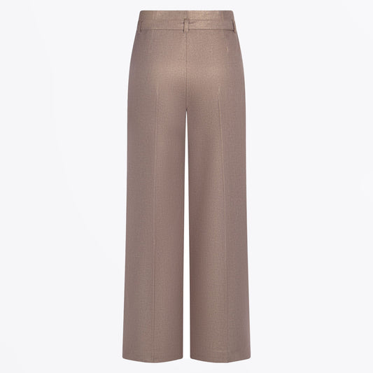 - Anais Twill Trousers - Gold