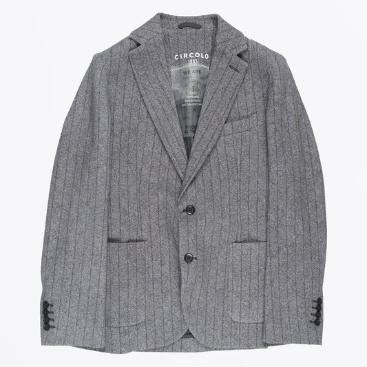 - Stripe Jacket - Grey
