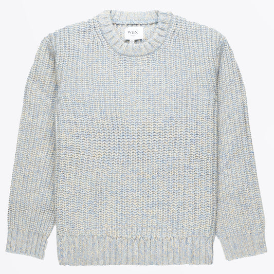 Wilde Crew Thick Knitwear - Blue