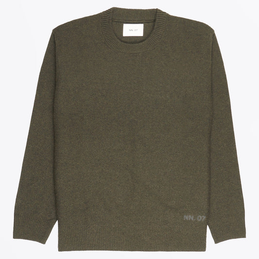 - Nigel Crew Knit - Dark Army