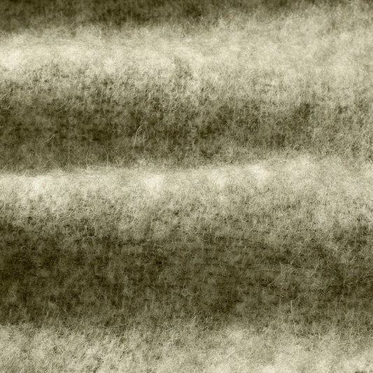 - Two Wool Blend Scarf - Dusty Green