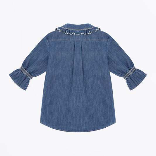 - Daisy Blouse - Indigo Denim