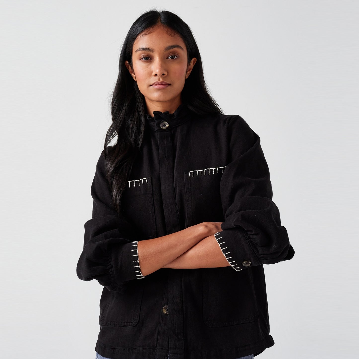 - Pablo Jacket - Black Denim