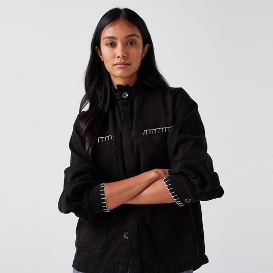 - Pablo Jacket - Black Denim