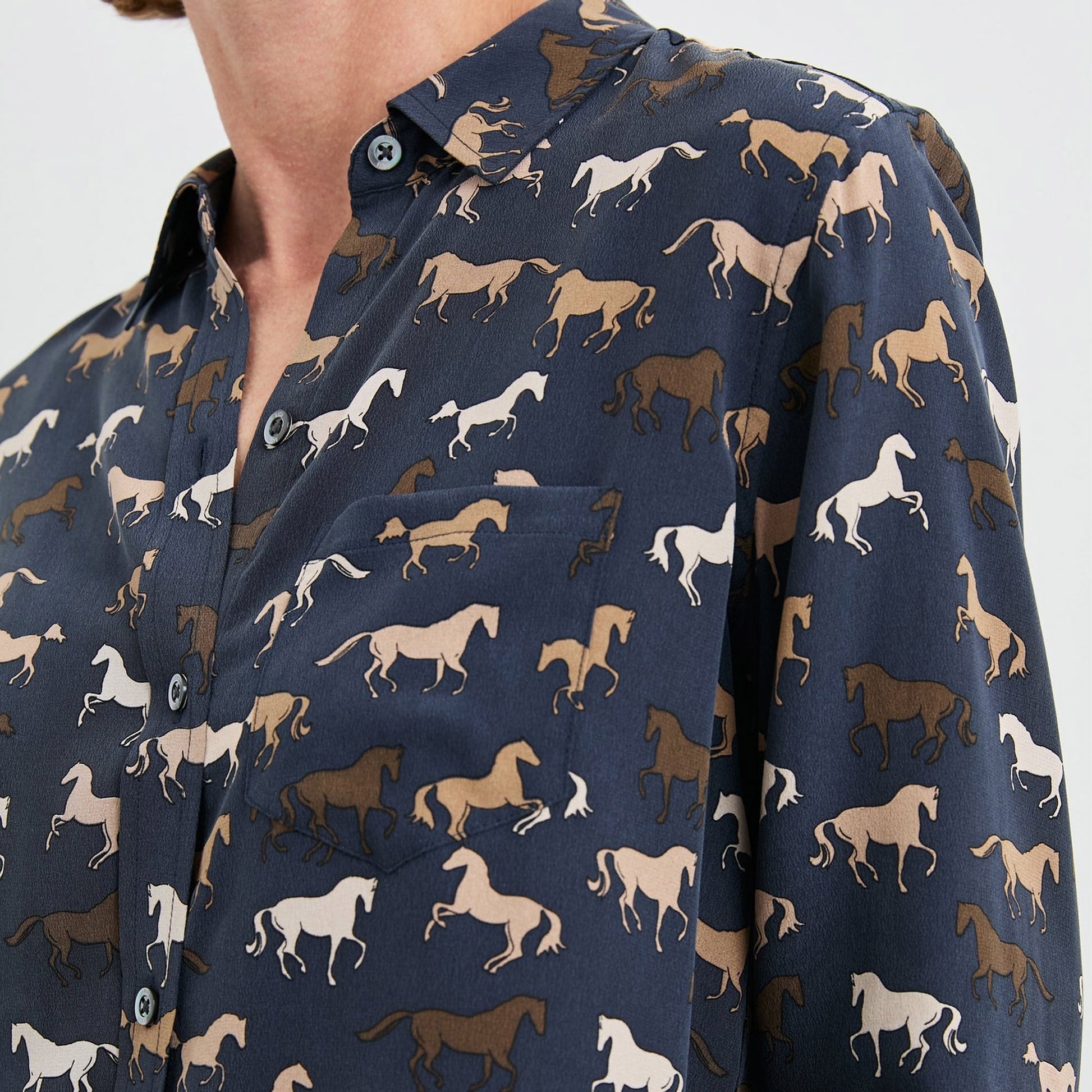 Rails - Kate Shirt - Horses