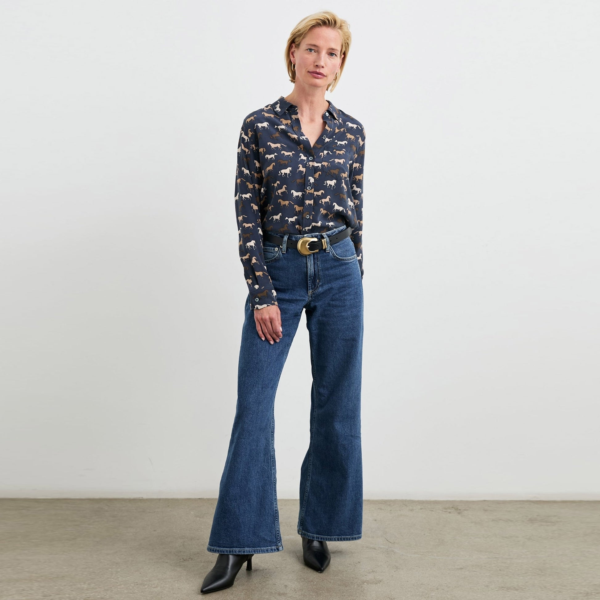 Rails - Kate Shirt - Horses