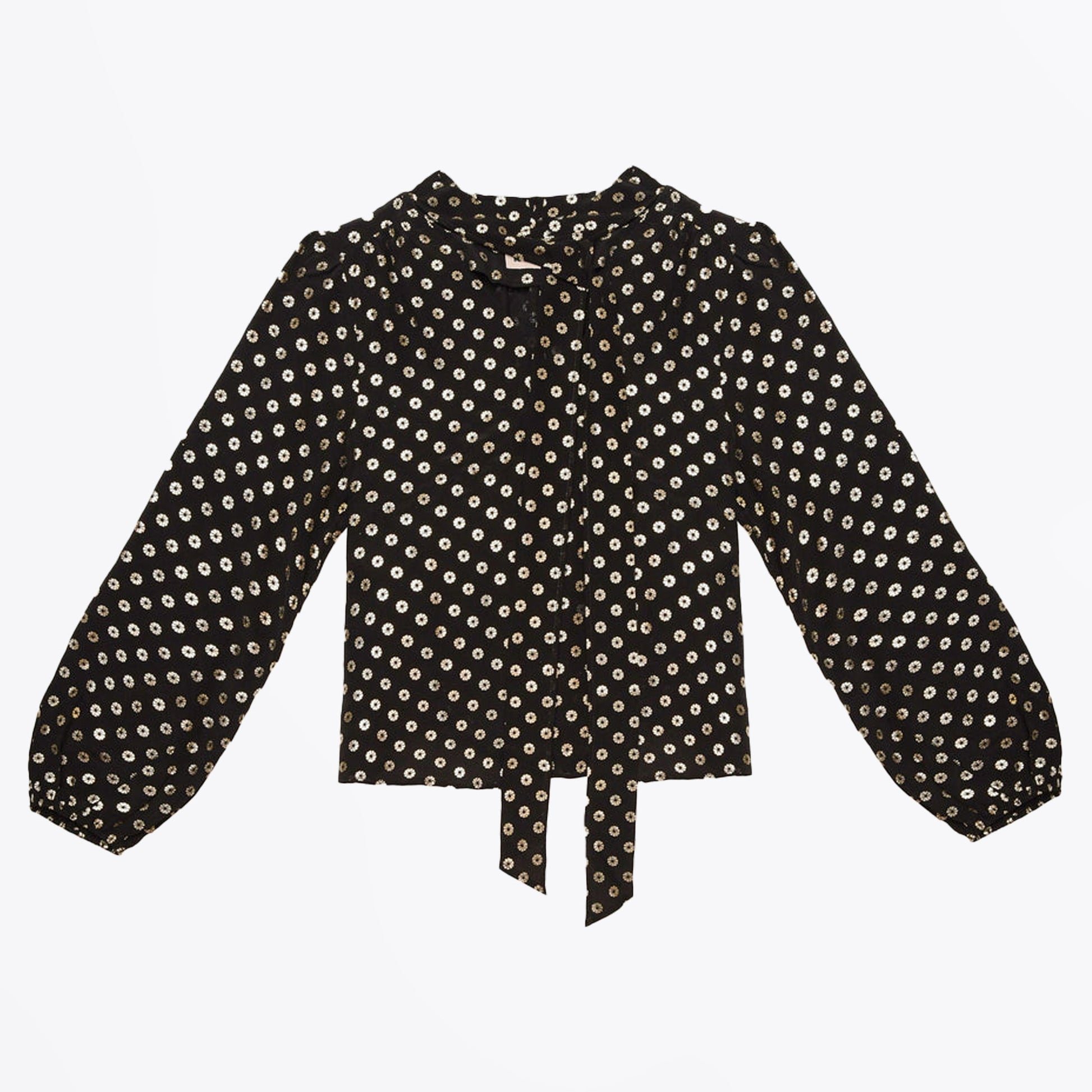 Rixo Moss Top - Shibori Gold
