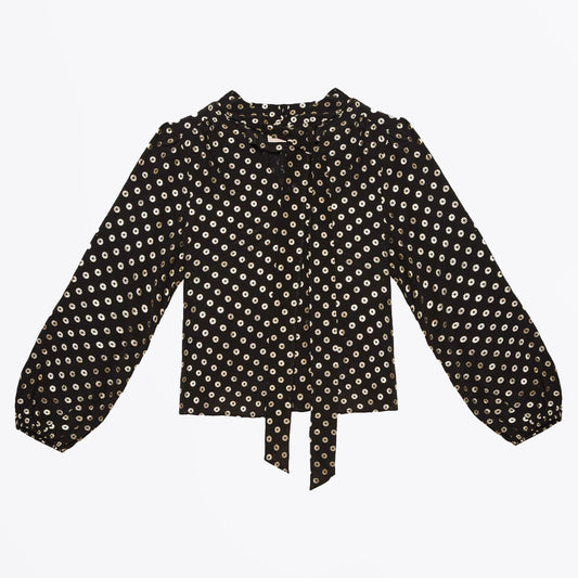Moss Top - Shibori Gold