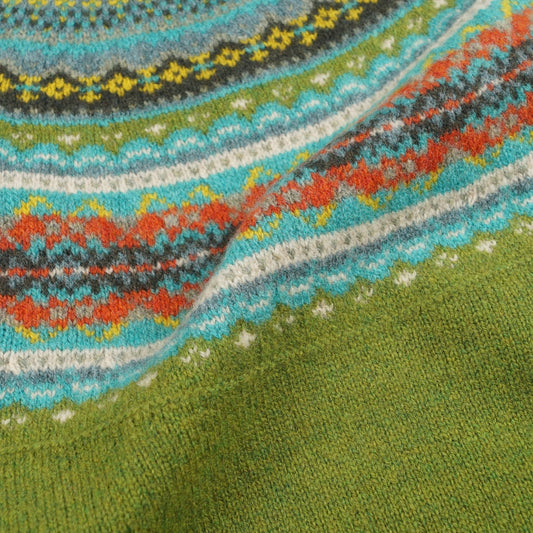 - Alpine Short Sweater - Moss