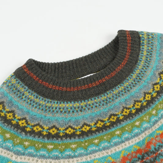 - Alpine Short Sweater - Moss