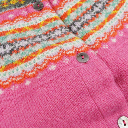 - Alpine Short Cardigan - Fiesta