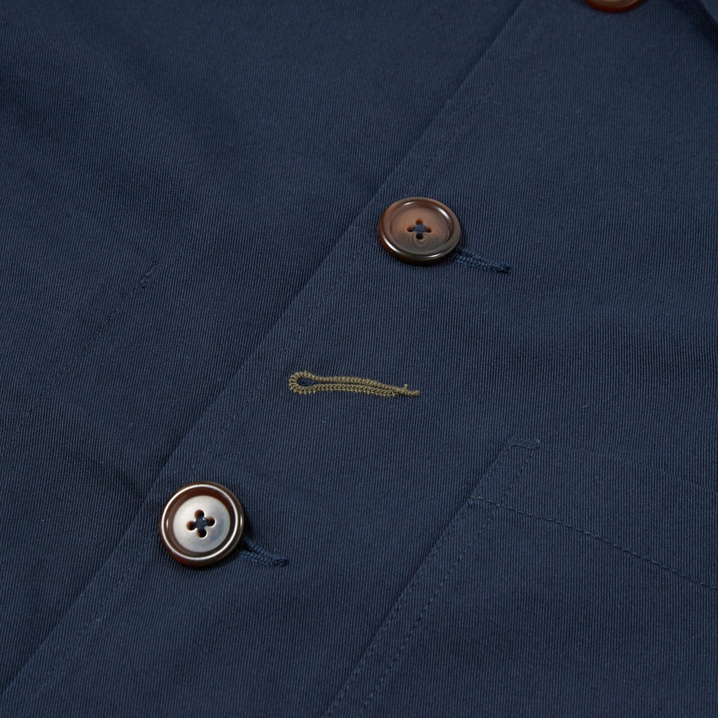 - Bakers Twill Jacket - Navy