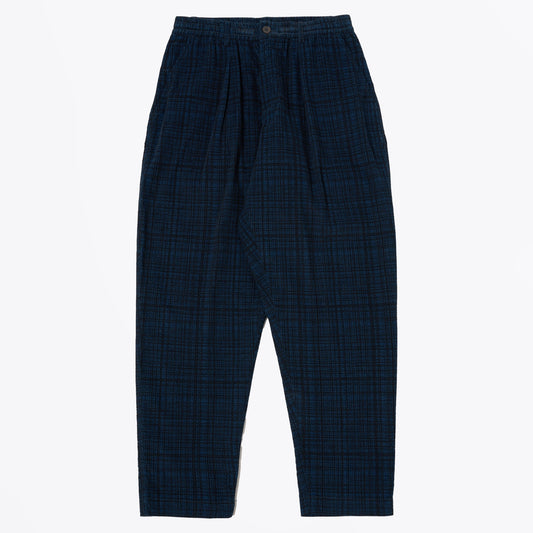 Pleated Track Pant - Cord Seersucker