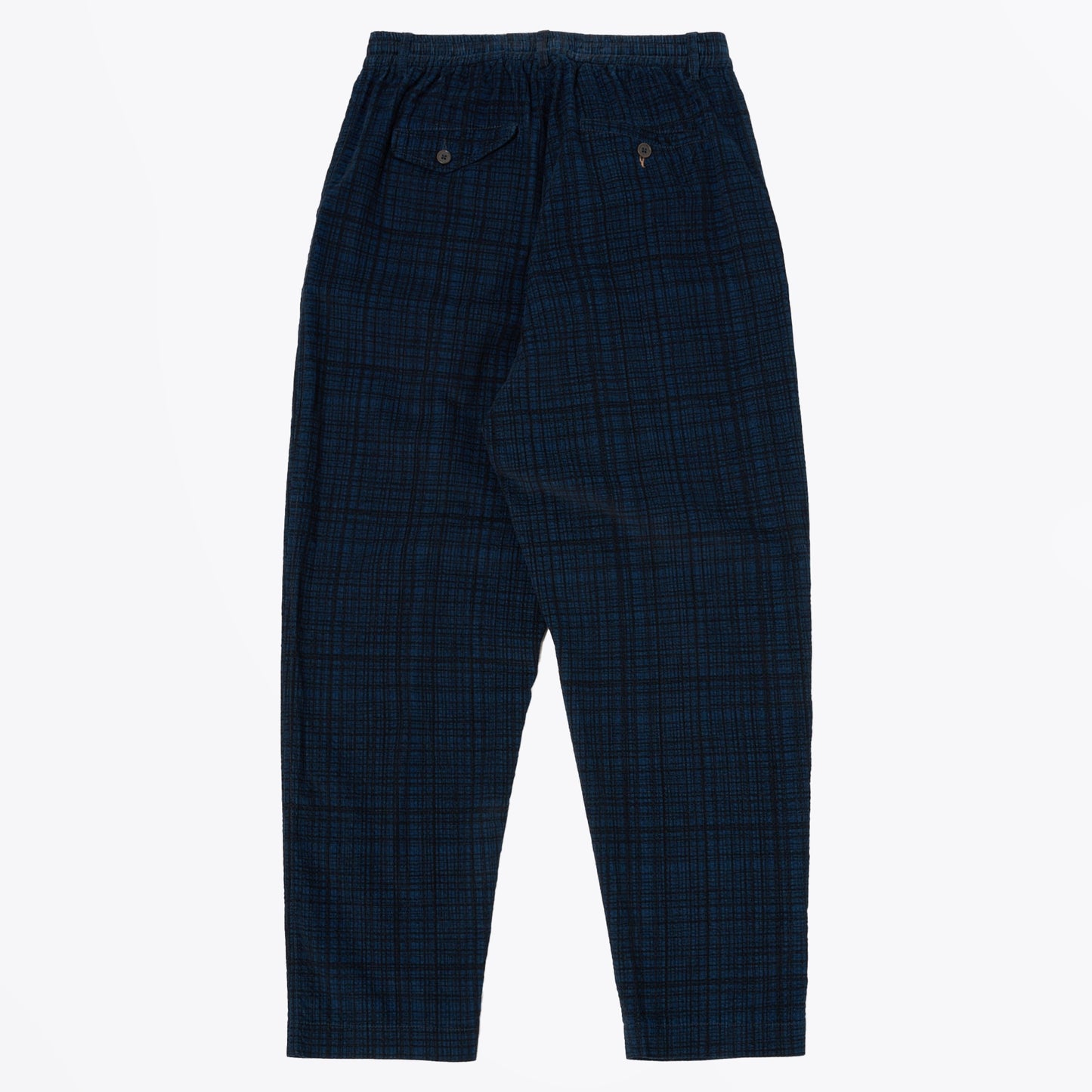 Pleated Track Pant - Cord Seersucker