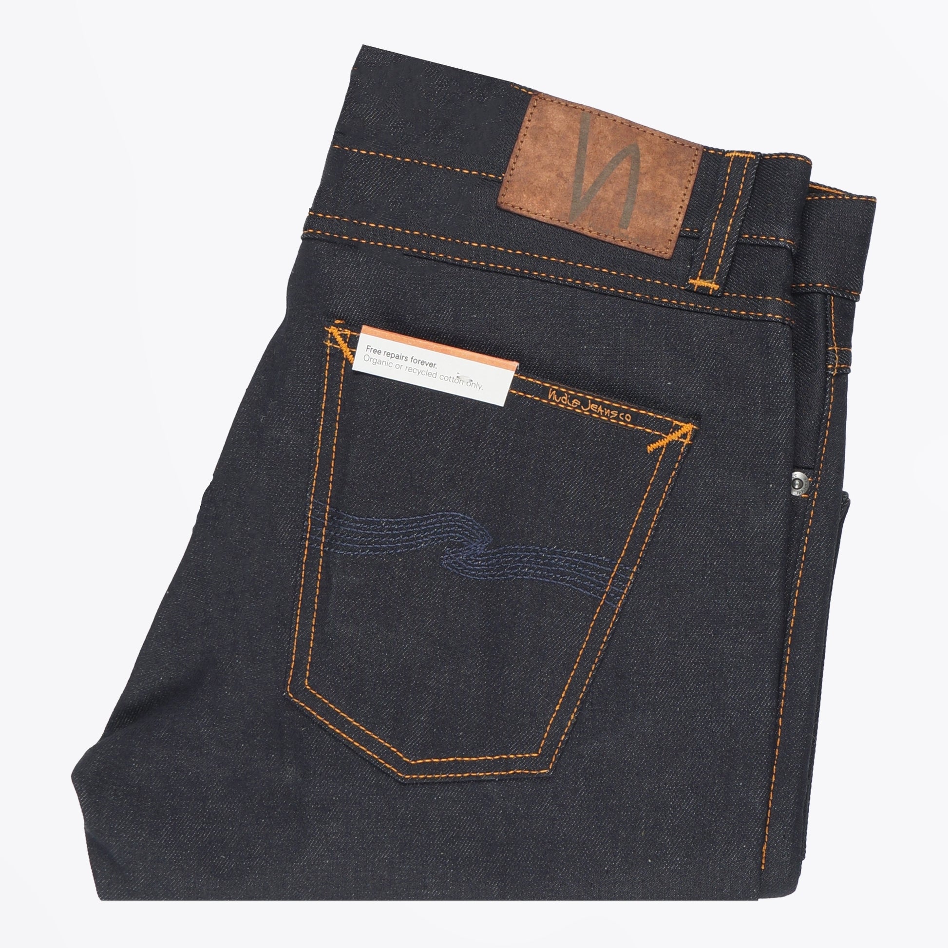 Nudie Lean Dean Jeans - Dry True Selvage