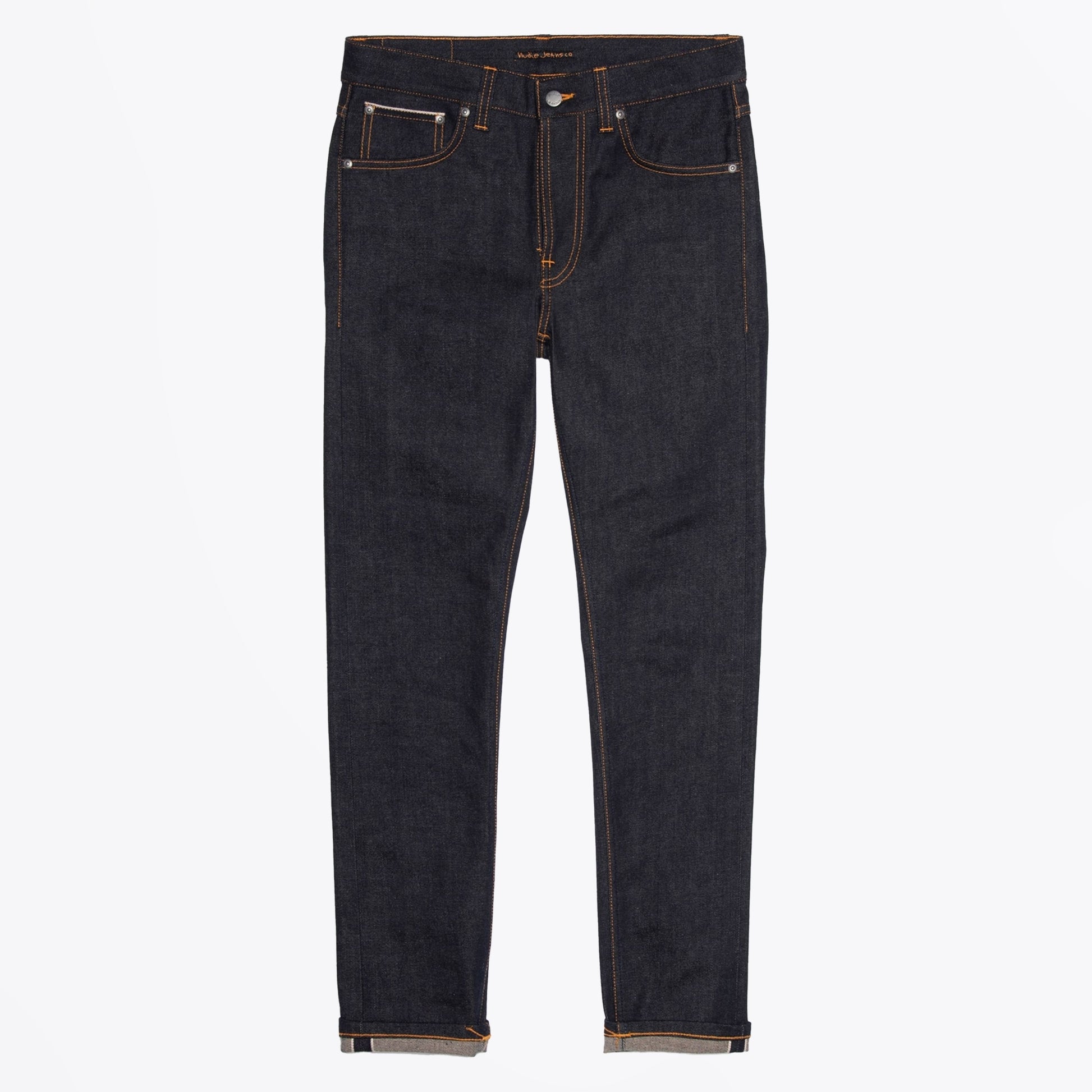 Nudie Lean Dean Jeans - Dry True Selvage