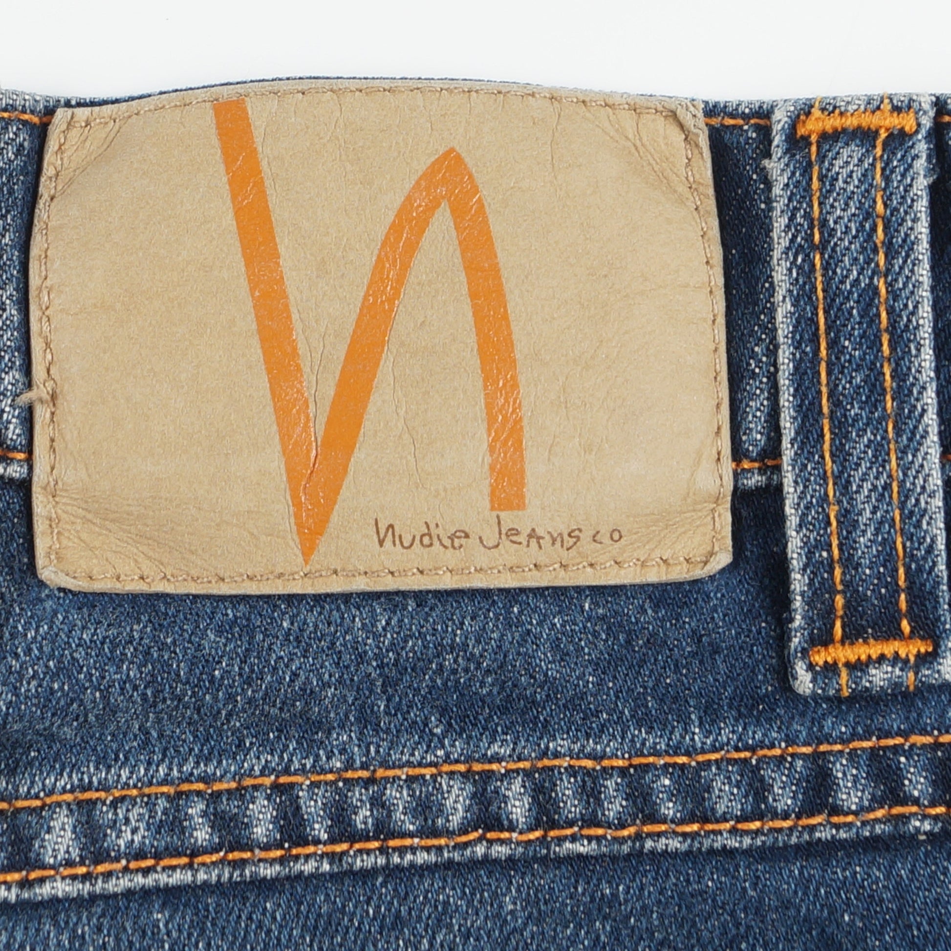 Nudie Lean Dean Jeans - Troubled Sea