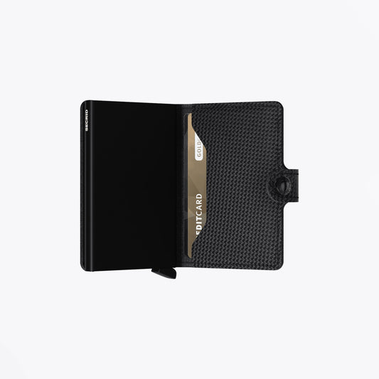 Mini Wallet - Carbon Black