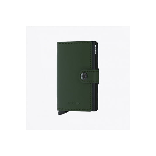 - Miniwallet - Matte Green Black
