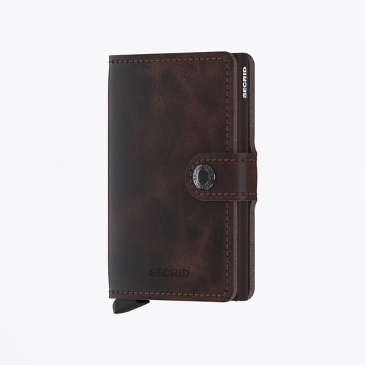 - Miniwallet - Vintage Chocolate