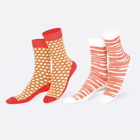 - English Breakfast - 2 Pack Socks