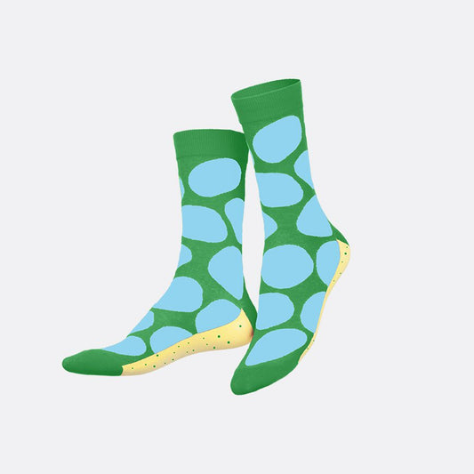 - Salty Green Chips Socks