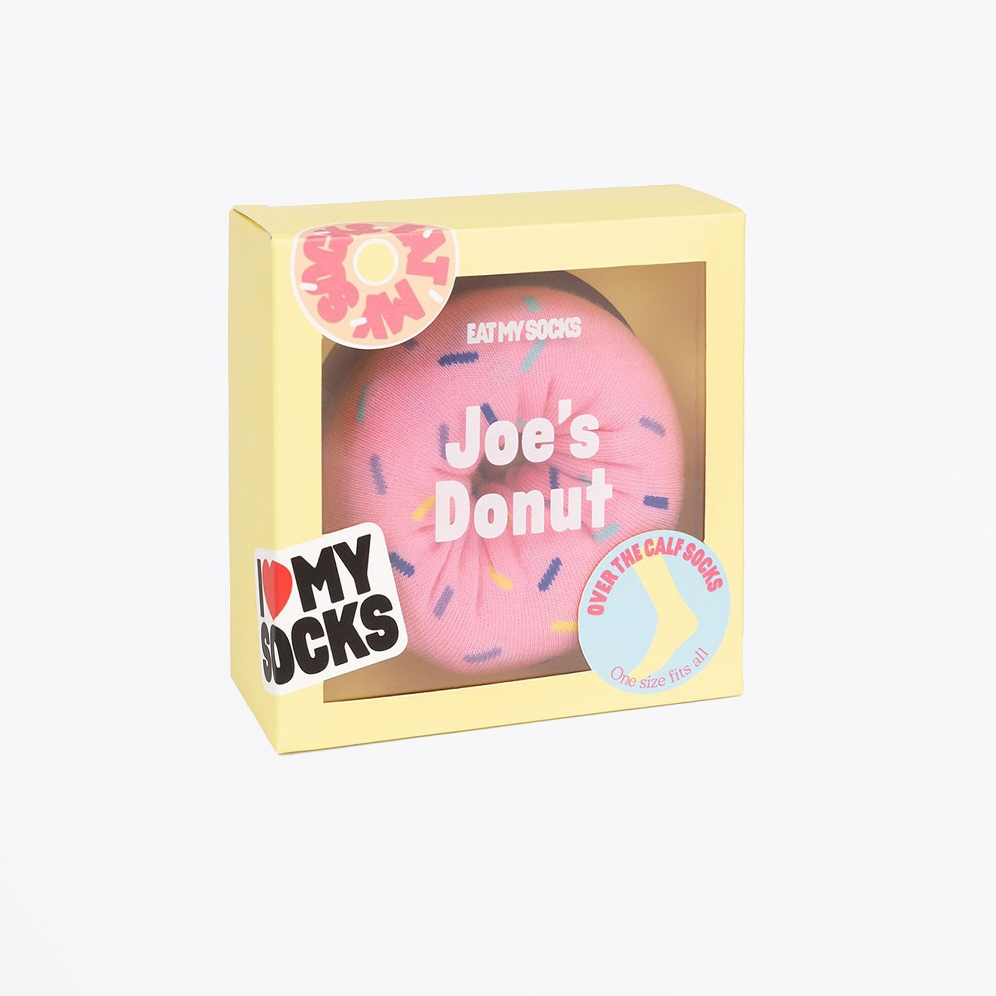 Eat Joe's Donuts Strawberry Socks