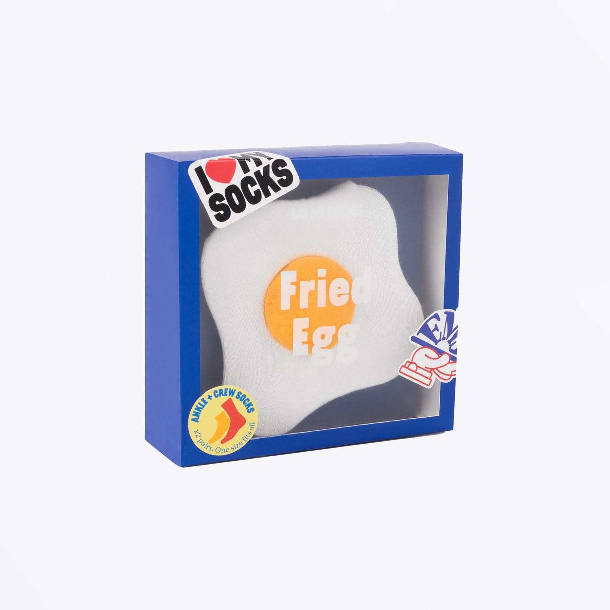 Eat Fried Egg - 2 Pack Socks