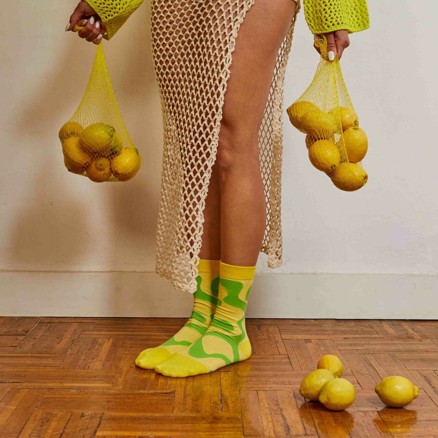- Fresh Lemons - 2 Pack Socks