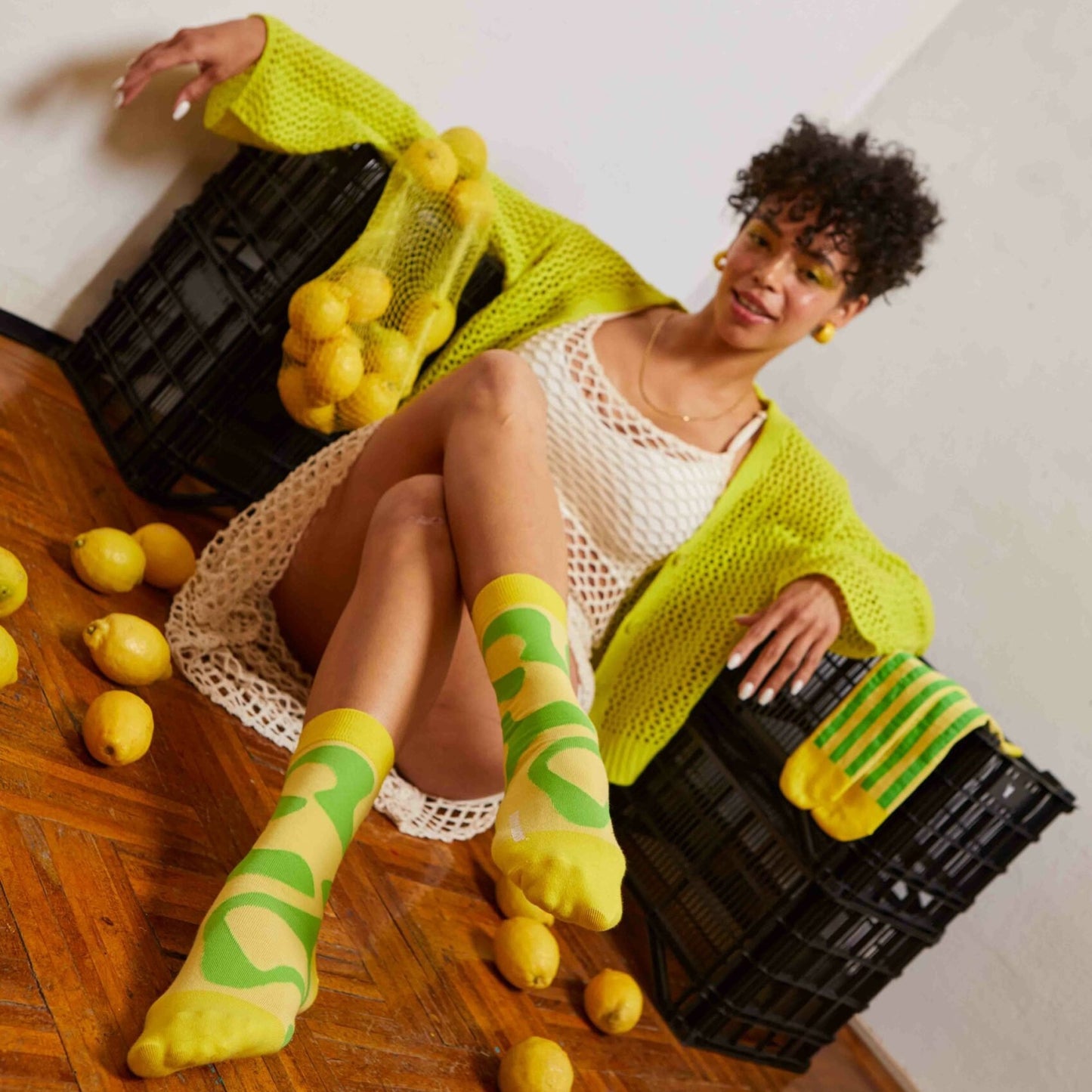- Fresh Lemons - 2 Pack Socks