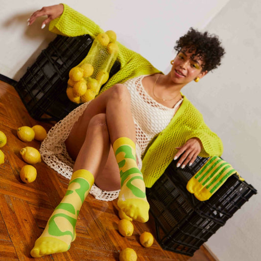 Fresh Lemons - 2 Pack Socks