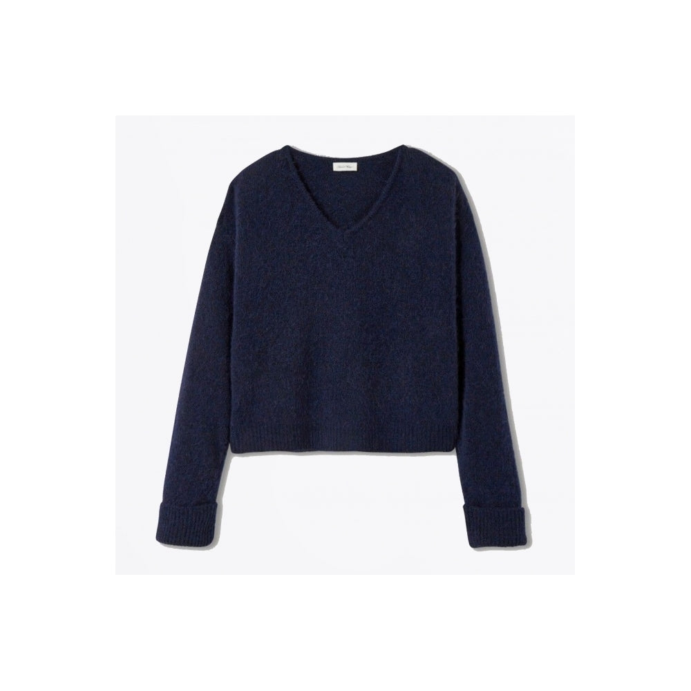 American East Pullover - Navy Melange