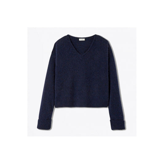 East Pullover - Navy Melange