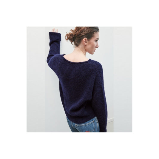 East Pullover - Navy Melange