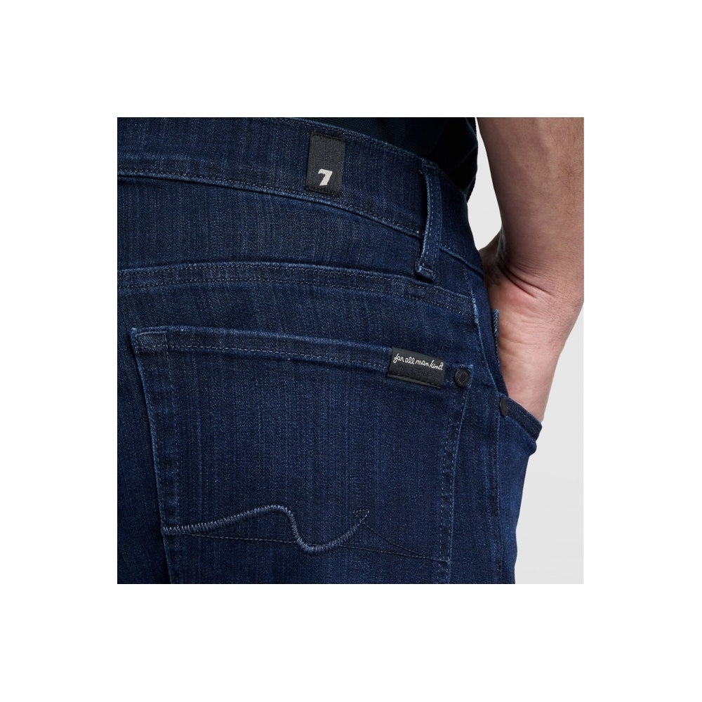 - Slimmy Luxe Performance Plus Jeans - Deep Blue