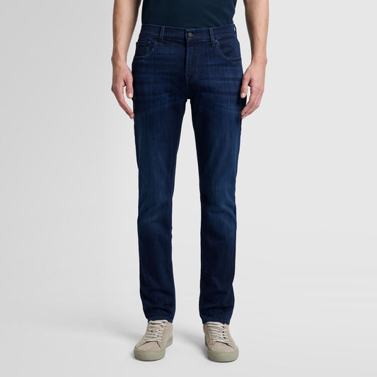 - Slimmy Luxe Performance Plus Jeans - Deep Blue