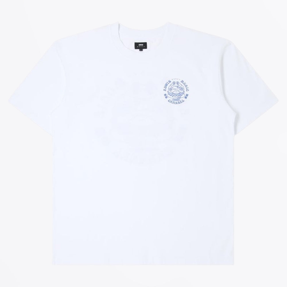 Edwin Music Channel T-Shirt - White