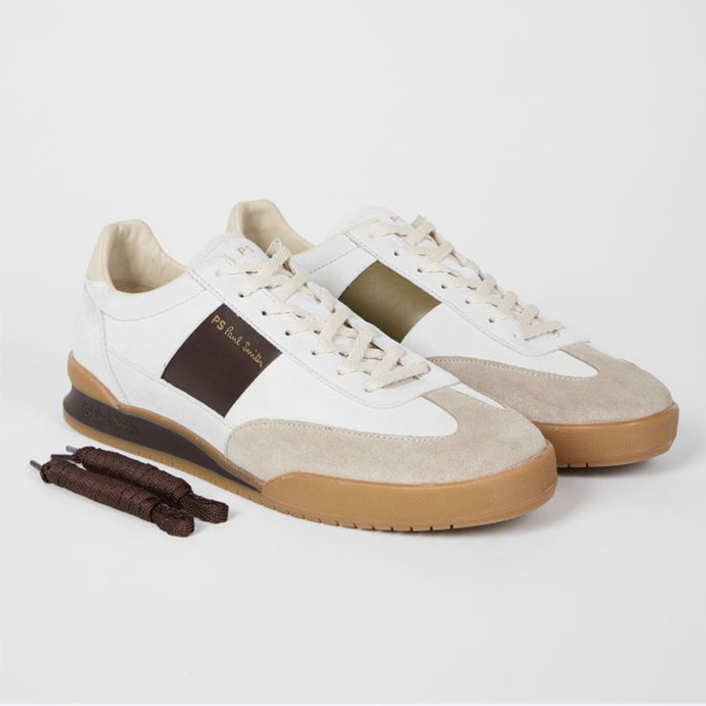 - Dover Trainers - White/Brown