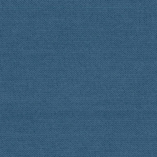 - Cotton Short Sleeve Polo Shirt - Blue