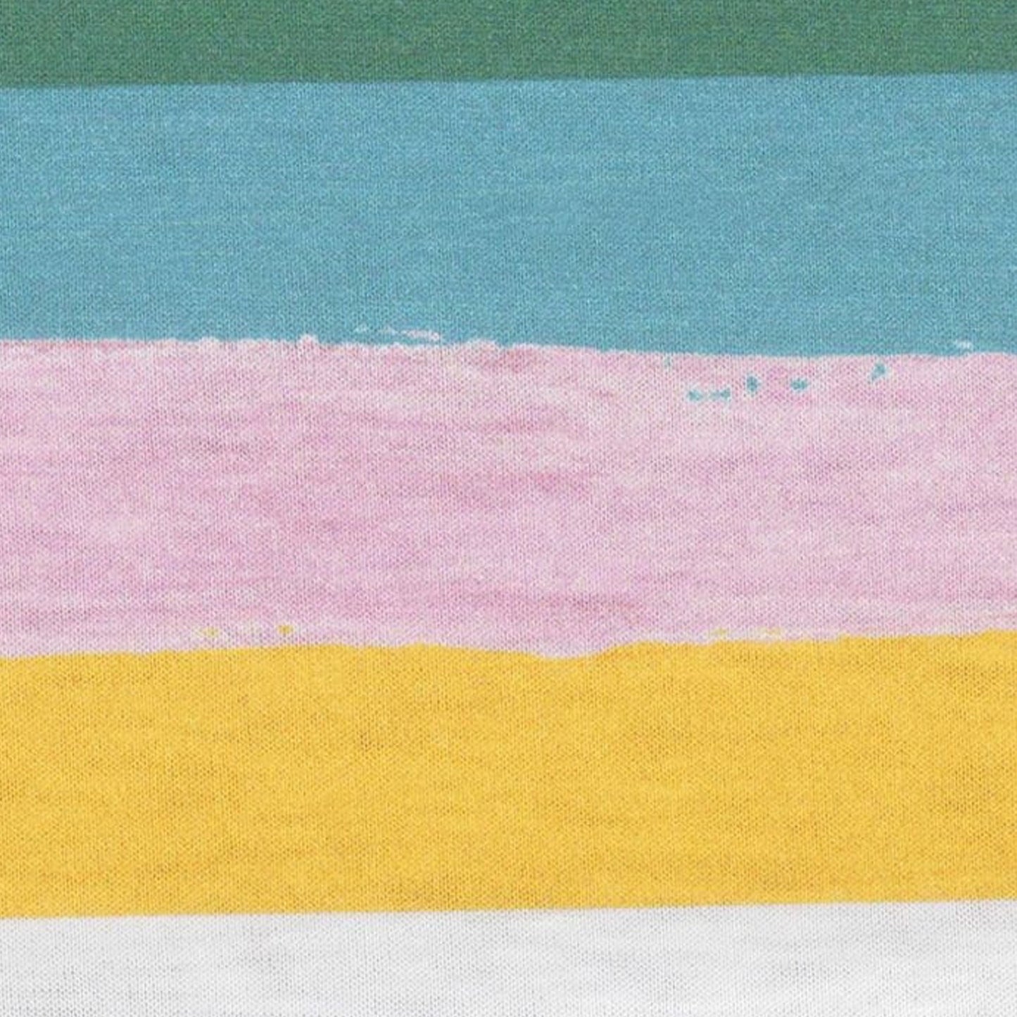 - Casual Fit Paint Stripe T-Shirt - Multi