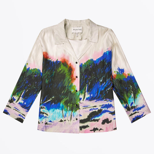 - Sachu Silk Top - Grey