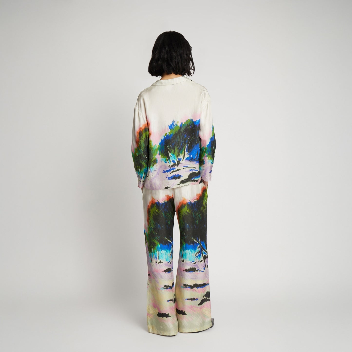 - Sachu Silk Top - Grey