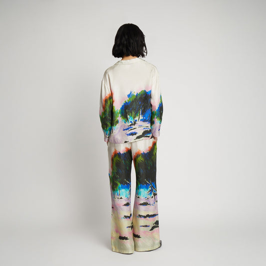 - Sachu Silk Top - Grey