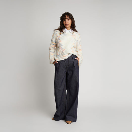 - Sorina Knitted Jumper - Creme